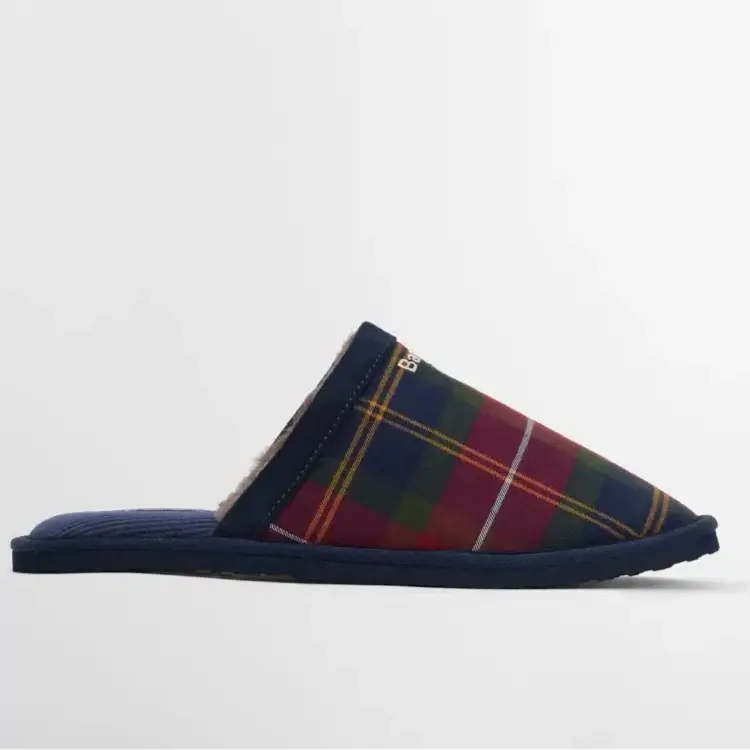 Everitt Tartan Mule Slipper