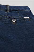Meyer Roma Denim Chino – Mid Denim – Pocket Detail
