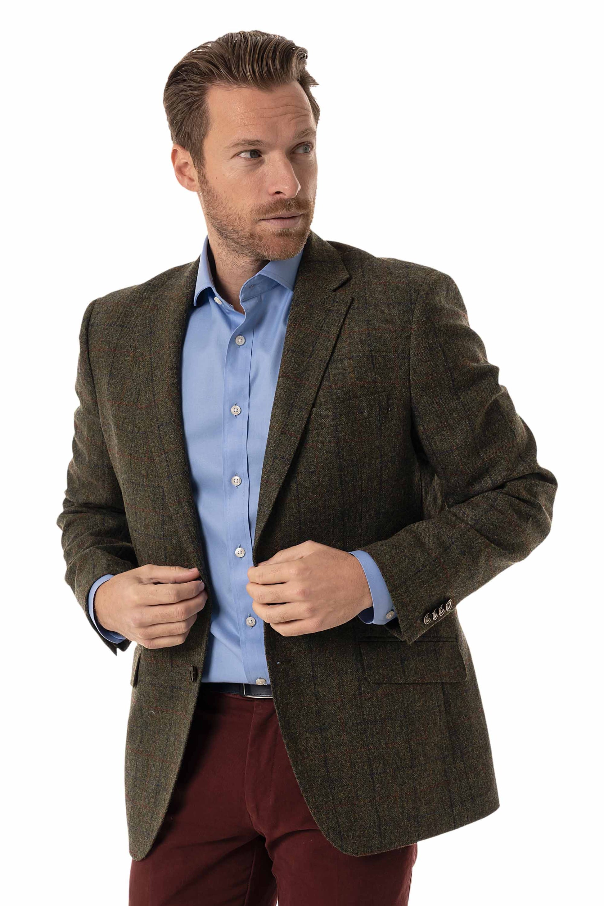 Gurteen - Cockfield Tweed Jacket - Size: 42"