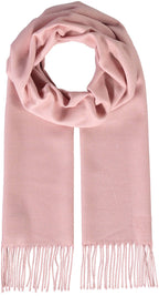 Fraas - Plain Scarf - Colour: Rose Tan