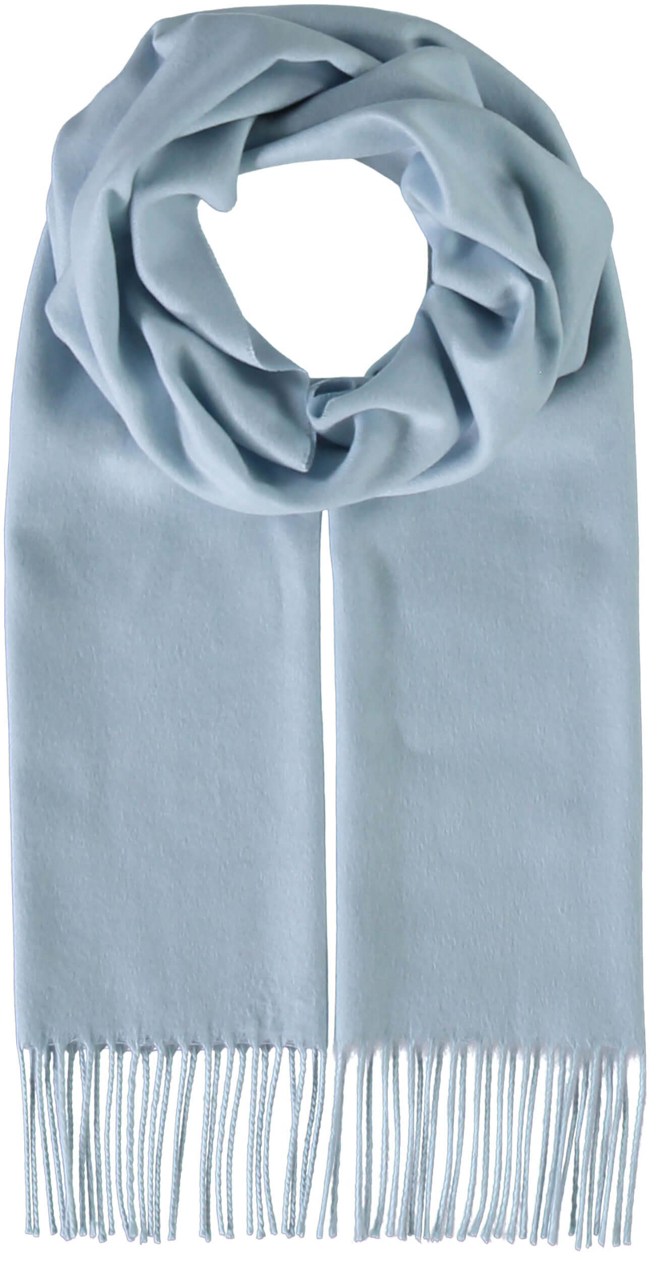 Fraas - Plain Scarf - Colour: Ice Blue
