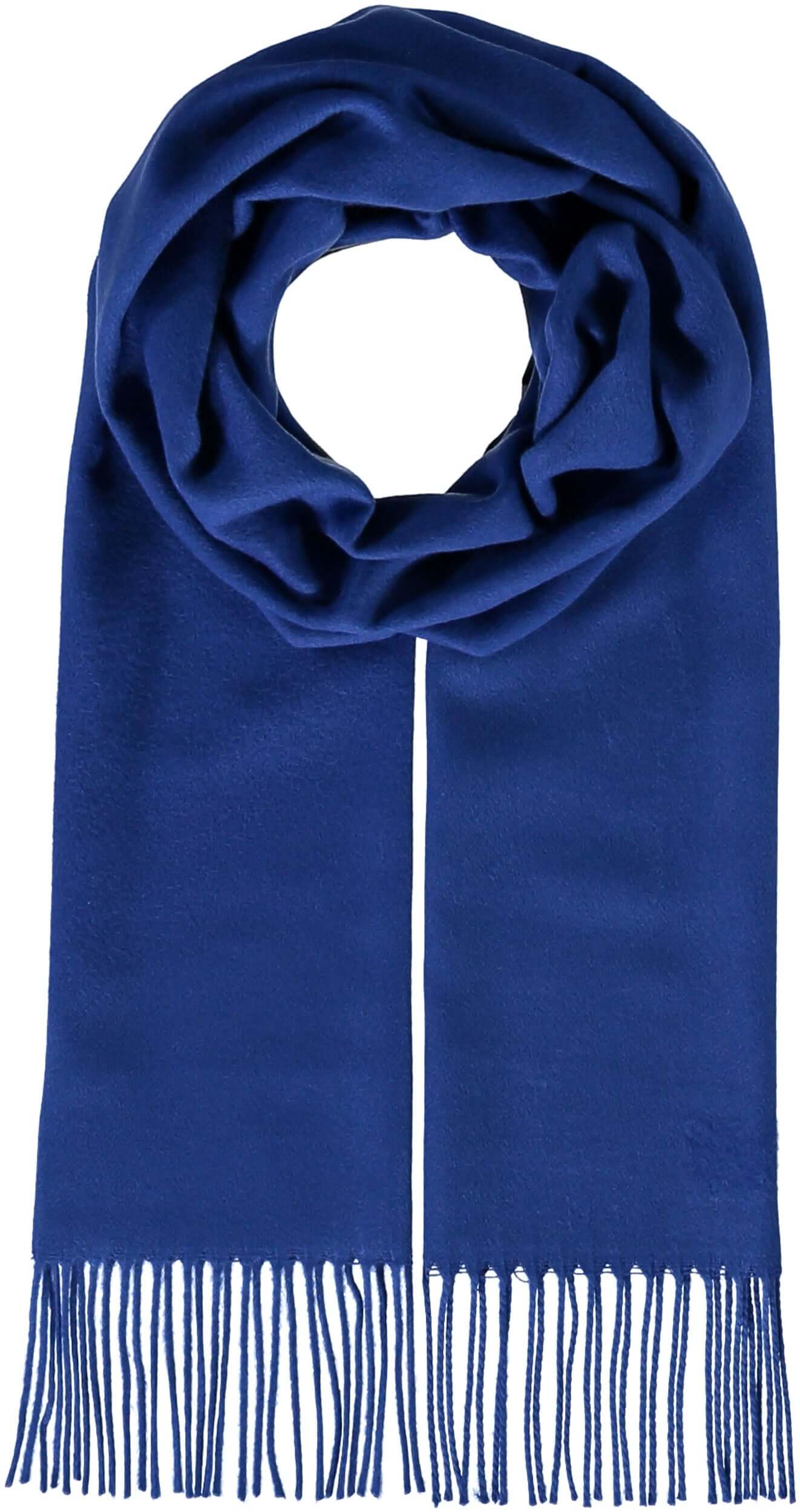 Fraas - Plain Scarf - Colour: Royal Blue