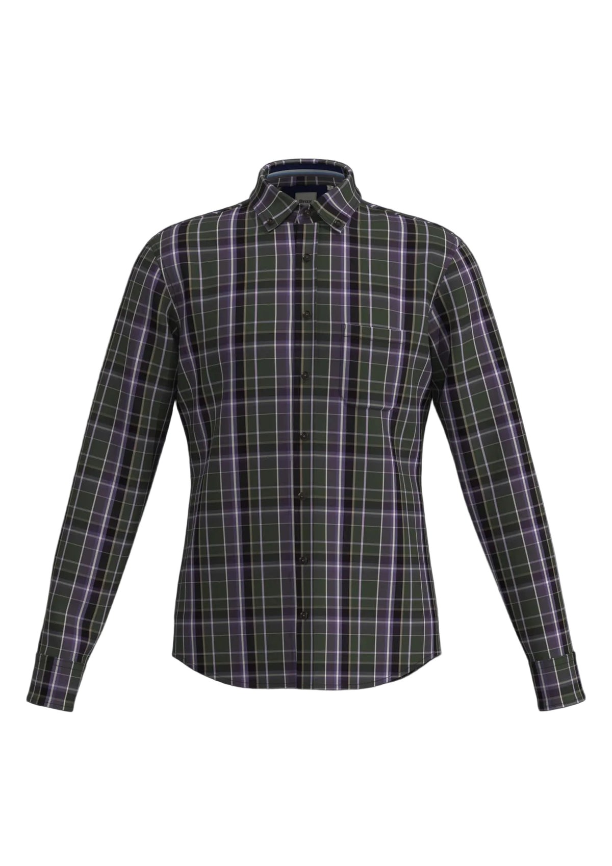 Brax Daniel C men's shirt in Pine