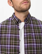 Brax Daniel C men's shirt in Pine