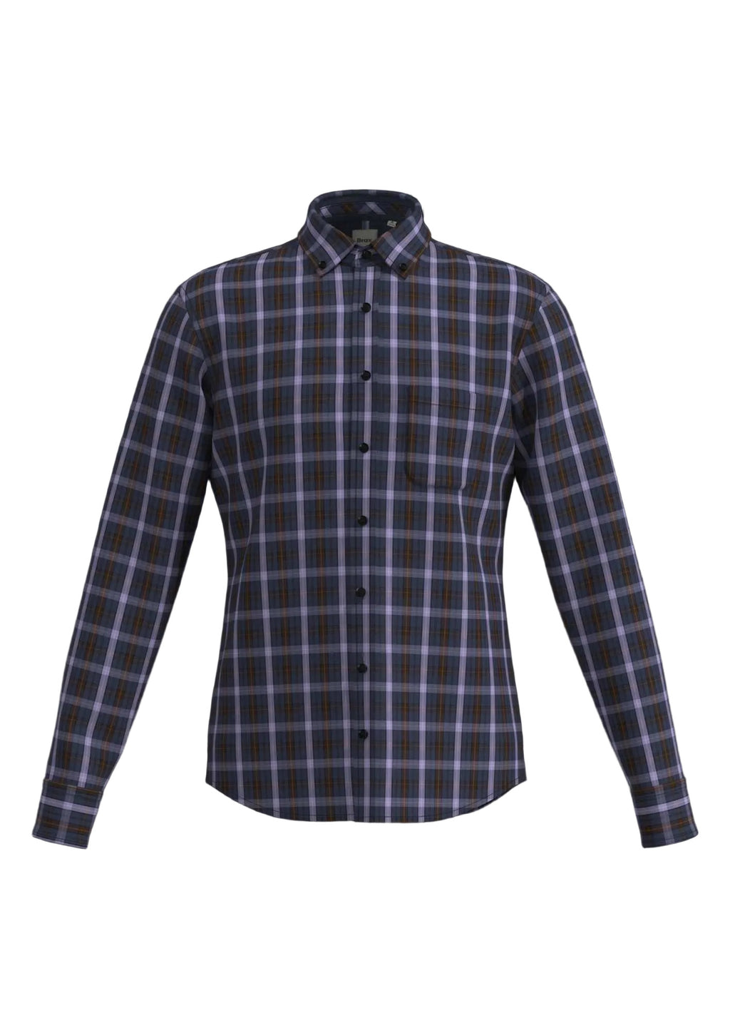 Brax Daniel C men's shirt in Mauve
