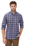 Brax Daniel C men's shirt in Mauve