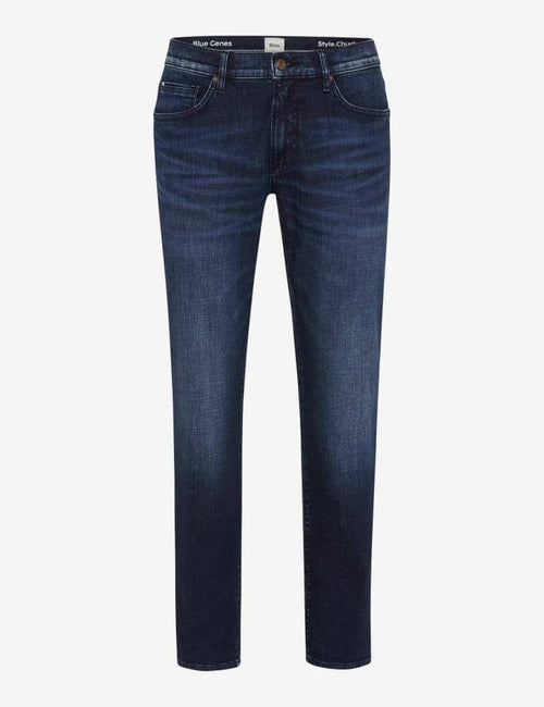 Brax Chuck blue stretch jeans – front view