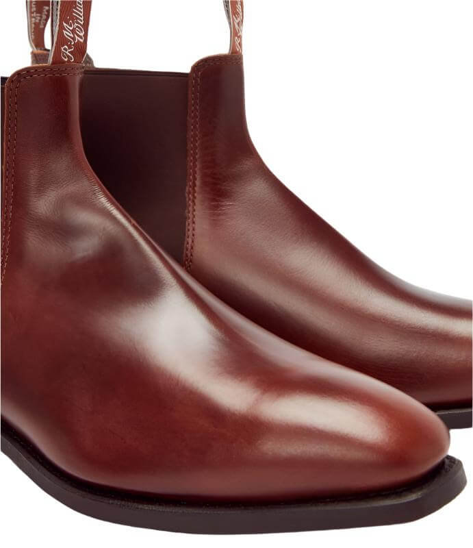 R M Williams - Comfort Craftsman Pull Up Boot - Colour: Walnut