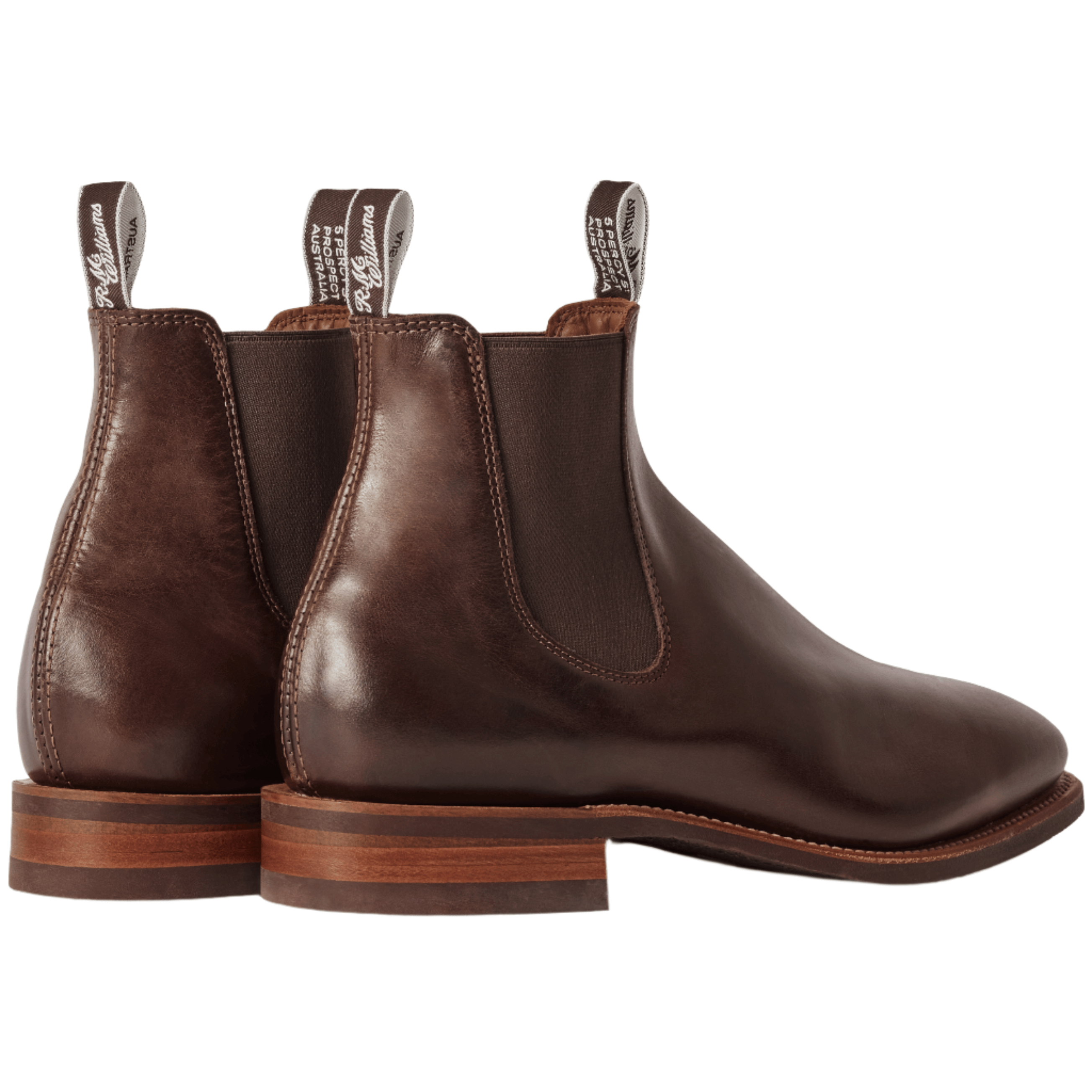 R M Williams - Comfort Craftsman Pull Up Boot - Colour: Walnut