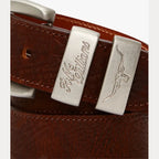 R M Williams - Drover Belt - Colour: Tan