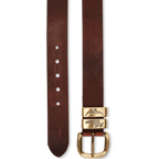 R M Williams - Drover Belt - Colour: Mid Brown