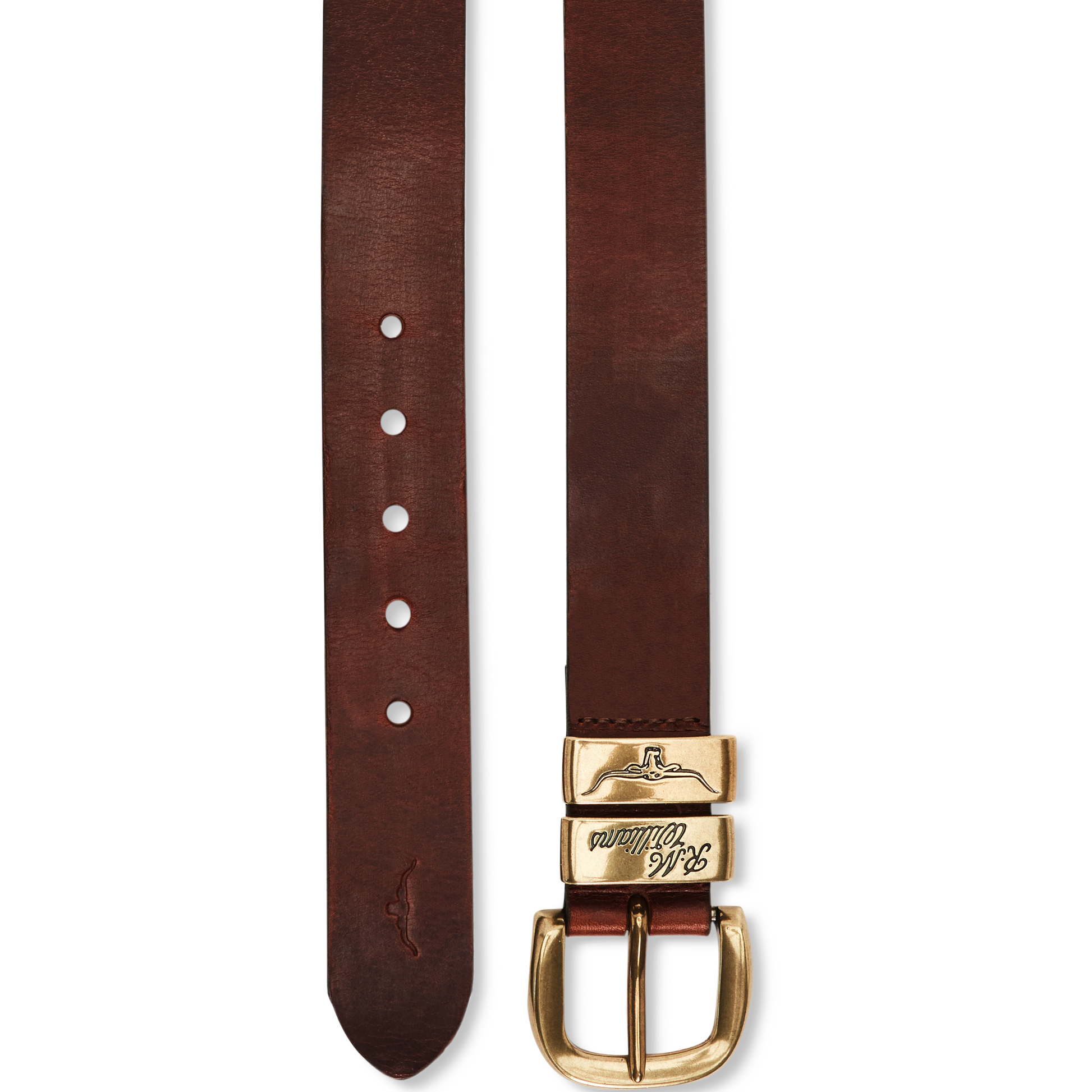 R M Williams - Drover Belt - Colour: Mid Brown