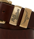 R M Williams - Drover Belt - Colour: Mid Brown