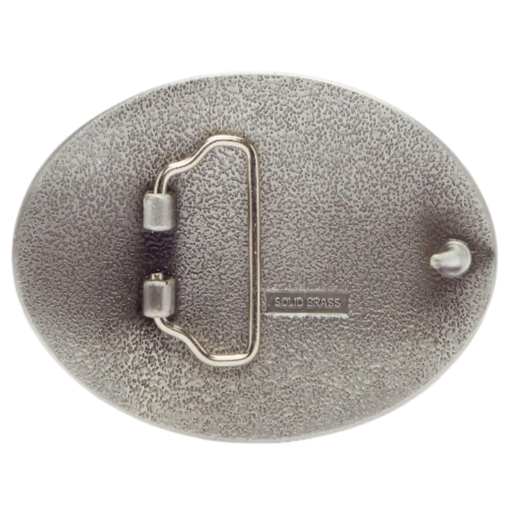 R M Williams - Logo Buckle - Colour: Brushed Nickel