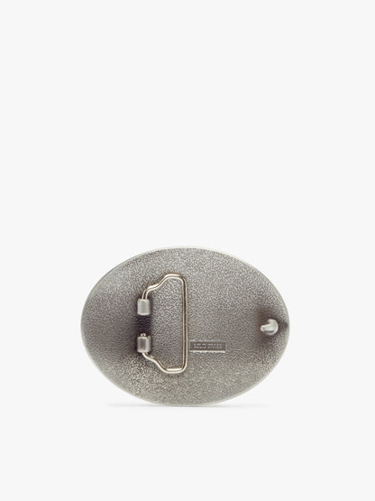 R M Williams - Logo Buckle - Colour: Brushed Nickel