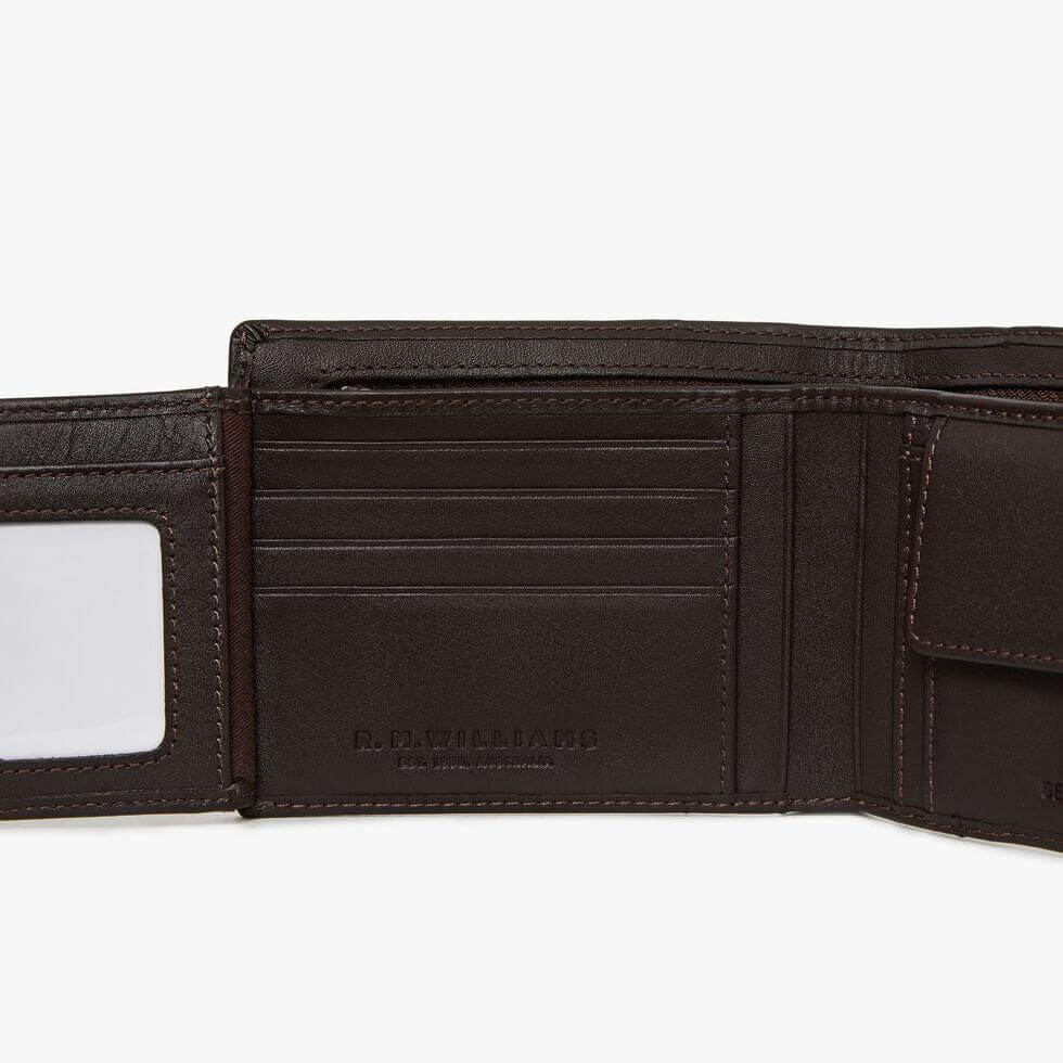 R M Williams - Wallet With Tab - Colour: Black