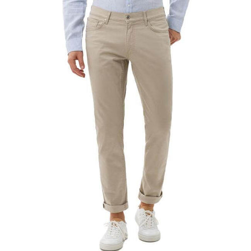 Brax Chuck slim-fit jeans in Stone – product view