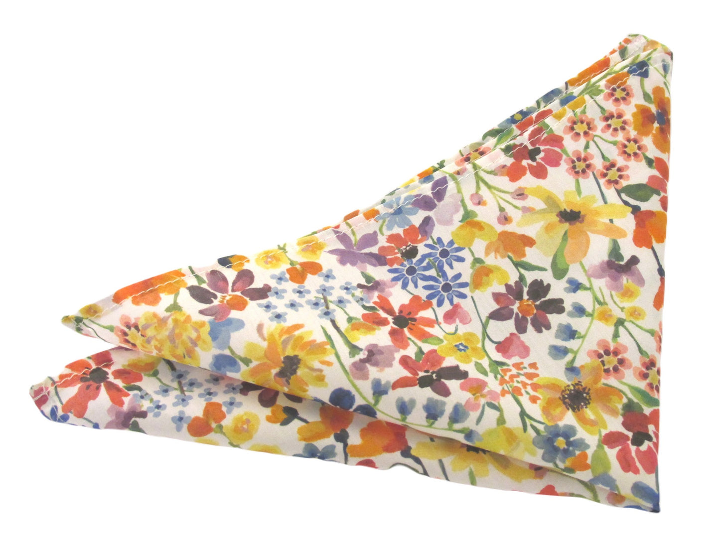 Van Buck - Pocket Square Made of Liberty Fabric - Colour: Dreams of Summer