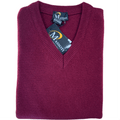 Massoti - Lambswool Pullover - Colour: Burgundy