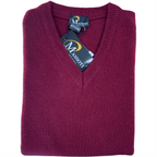Massoti - Lambswool Pullover - Colour: Burgundy