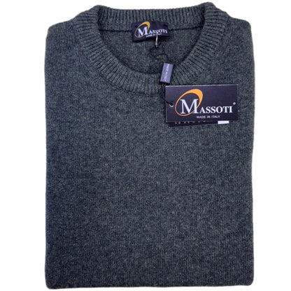 Massoti - Lambswool Pullover - Colour: Forest