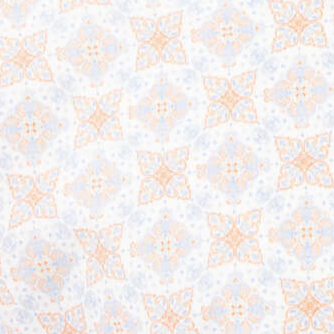 Fynch Hatton - Button Down Print Shirt - Colour: Apricot Multi