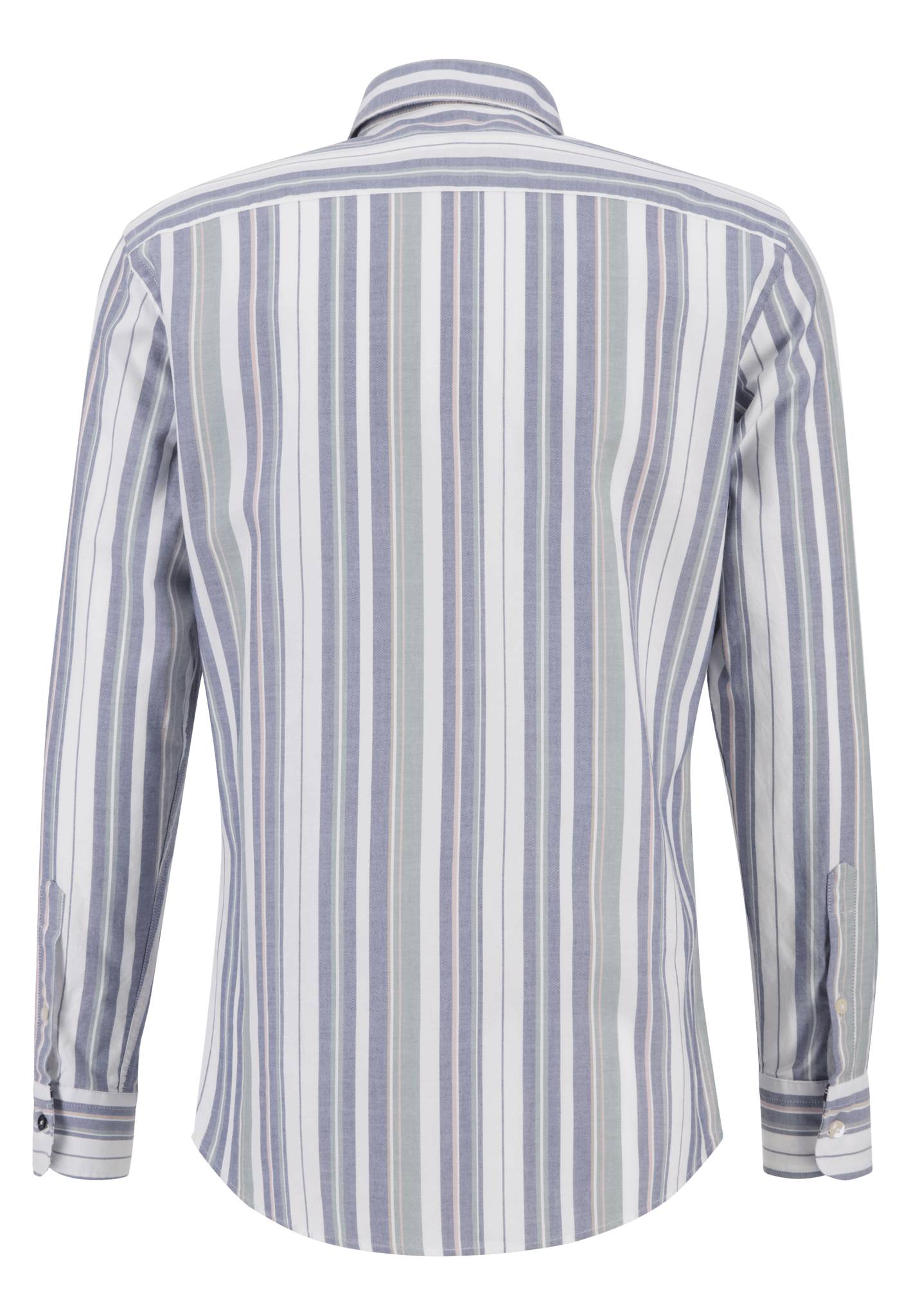 Fynch Hatton - Button Down Stripe Oxford Shirt - Colour: Multi Stripe