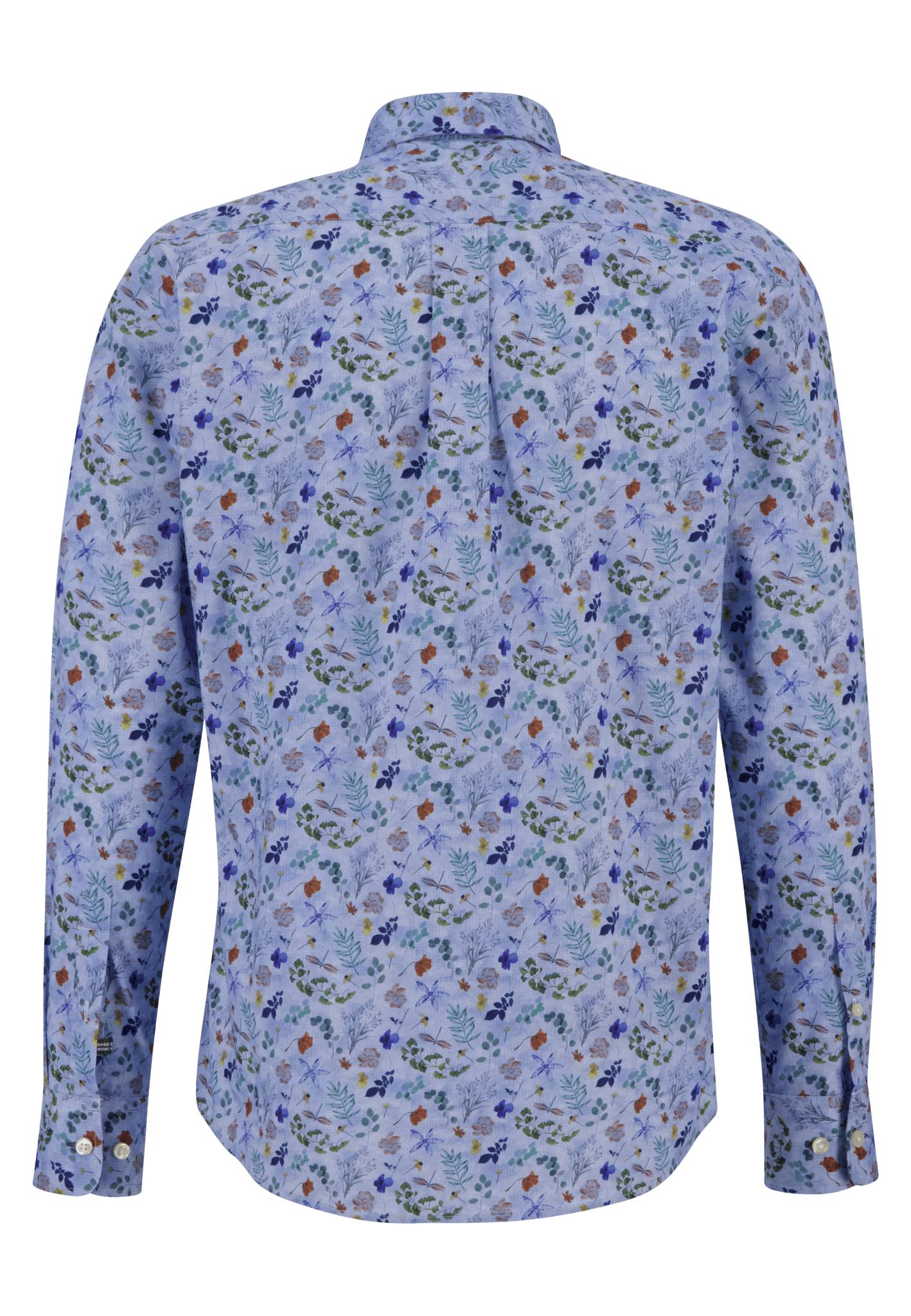 Fynch Hatton - Premium Print Shirt - Colour: Blue Print