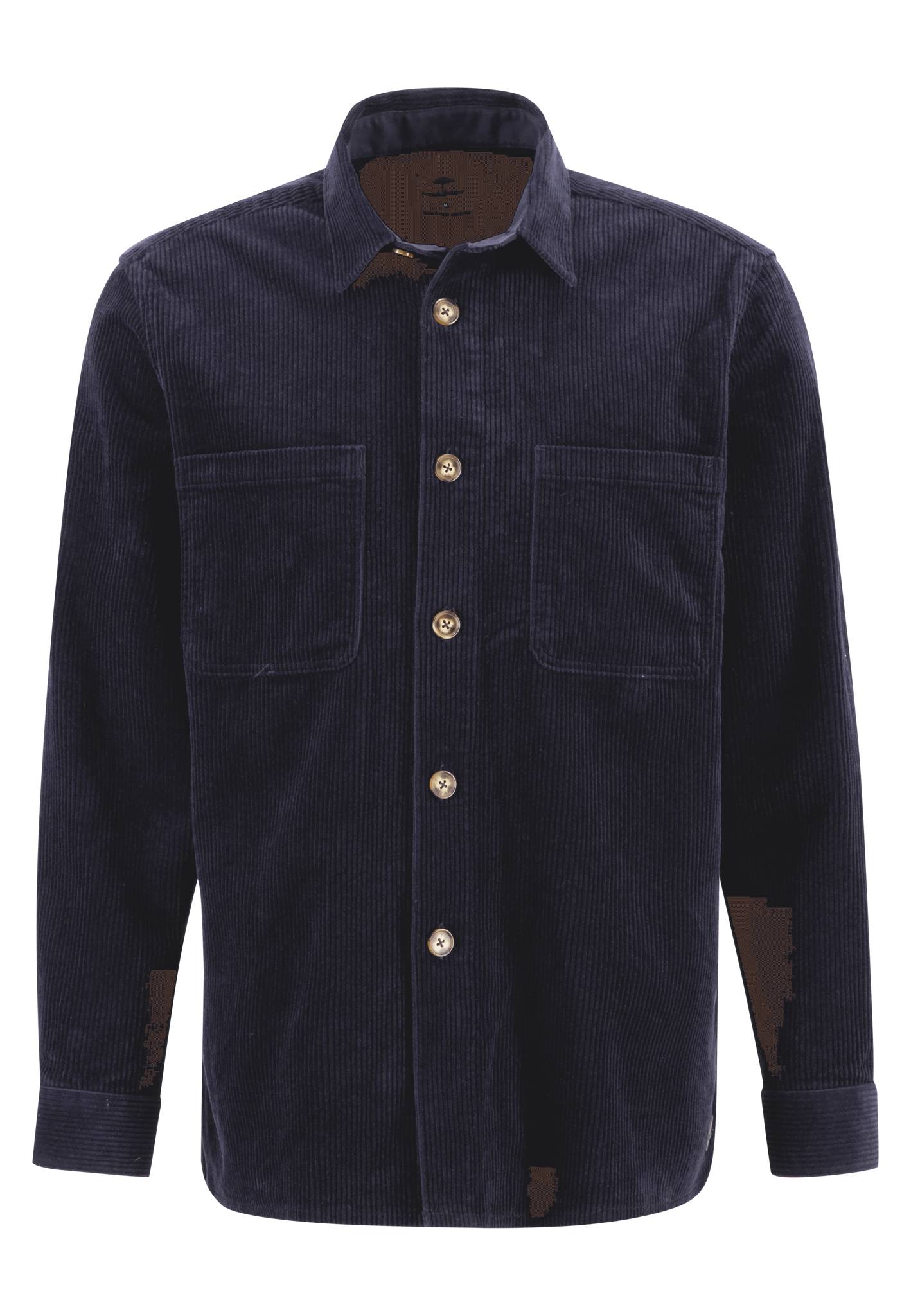 Fynch Hatton - Corduroy Over Shirt - Colour: Navy