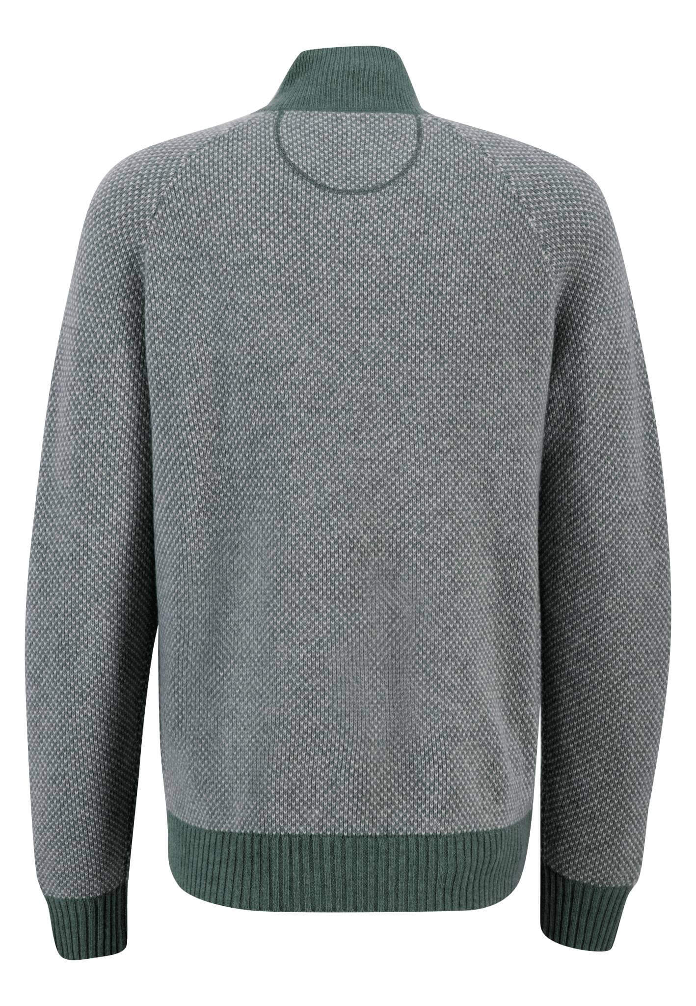 Fynch Hatton - Two Tone 1/4 Zip Pullover - Size: Medium