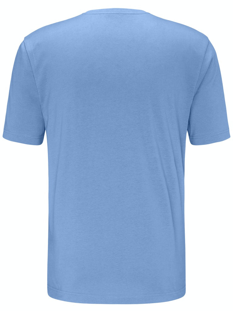 Fynch Hatton - Cotton T-Shirt - Colour: Aero