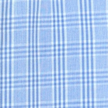 Seidensticker - Checked Blue Shirt - Size: 15 1/2"