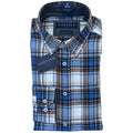 Gurteen - Warm Handle Check Shirt - Colour: Air Force