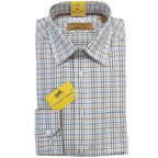 Gurteen - Tattersall Check Shirt - Colour: Red / Blue Check