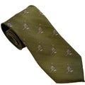 Wool and Silk Standing Grouse Tie