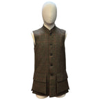 Nehru Tweed Shooting Waistcoat