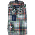 Gurteen - Warm Handle Tattersall Check Shirt - Colour: Emerald