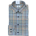 Modern Fit Checked Cotton Shirt