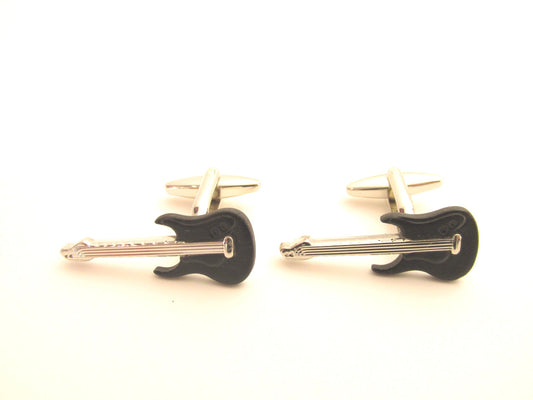 Van Buck - Novelty Cuff Links -Electric Guitar - Colour: Electric Guitar