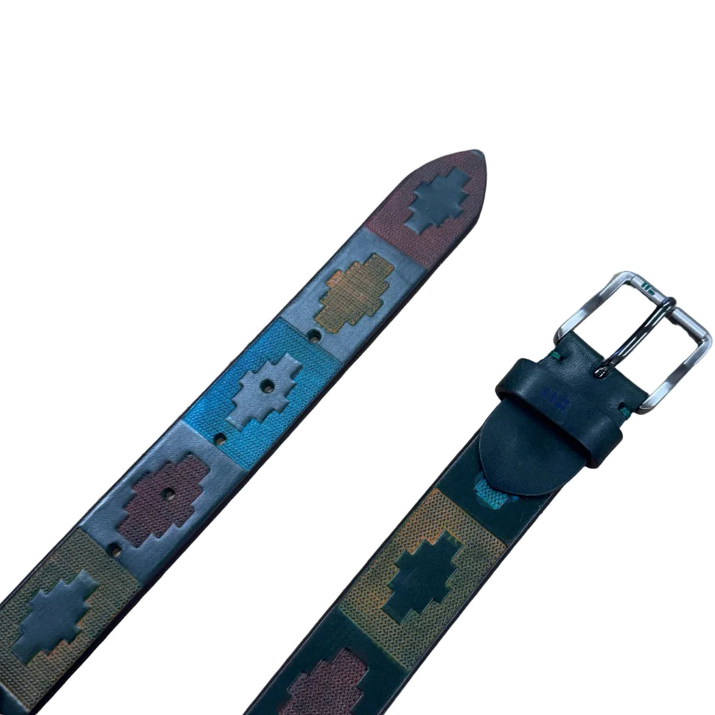 Deboss Print Leather Belt