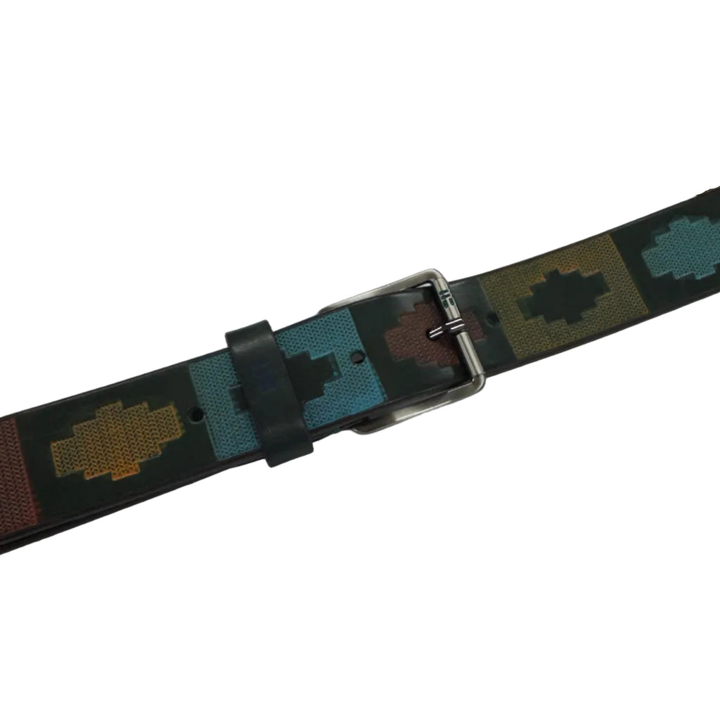 Deboss Print Leather Belt