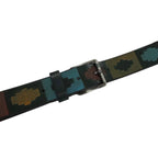 Deboss Print Leather Belt