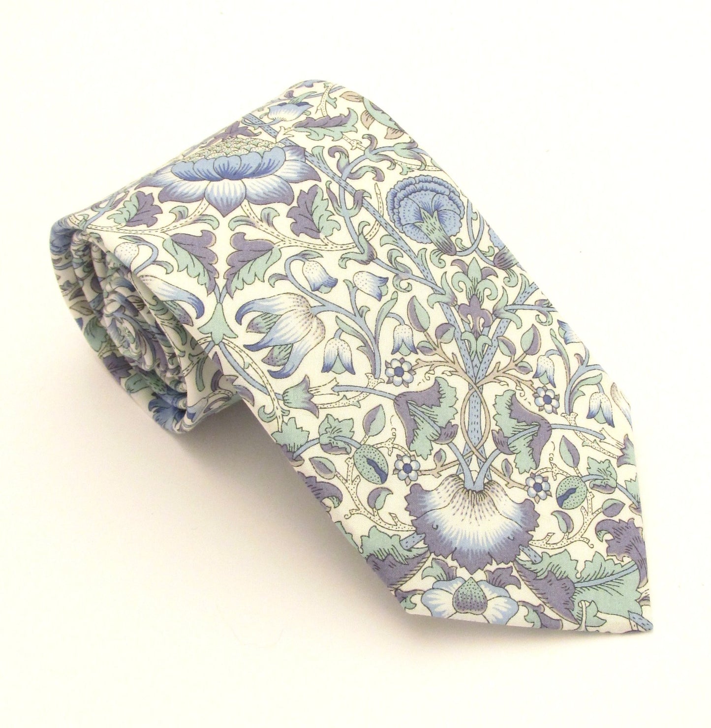 Van Buck - Tie Made from Liberty Fabric - Colour: Lodden Green