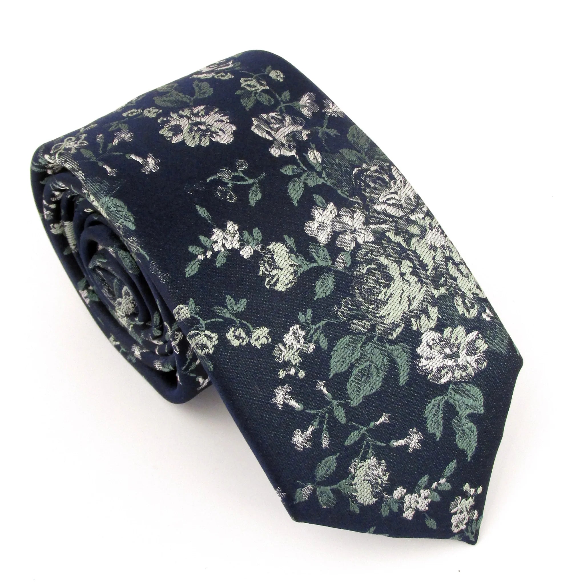 Floral London Silk Tie
