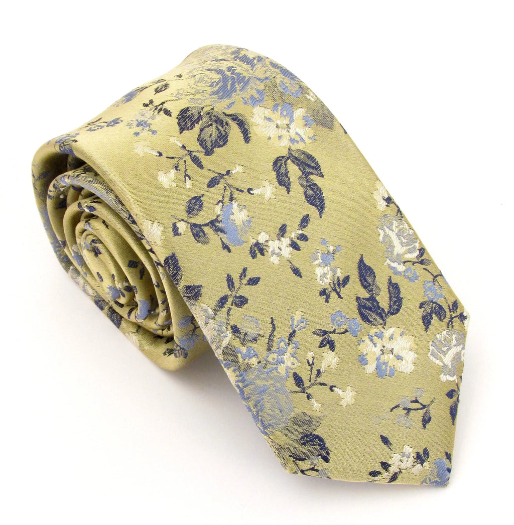 Floral London Silk Tie