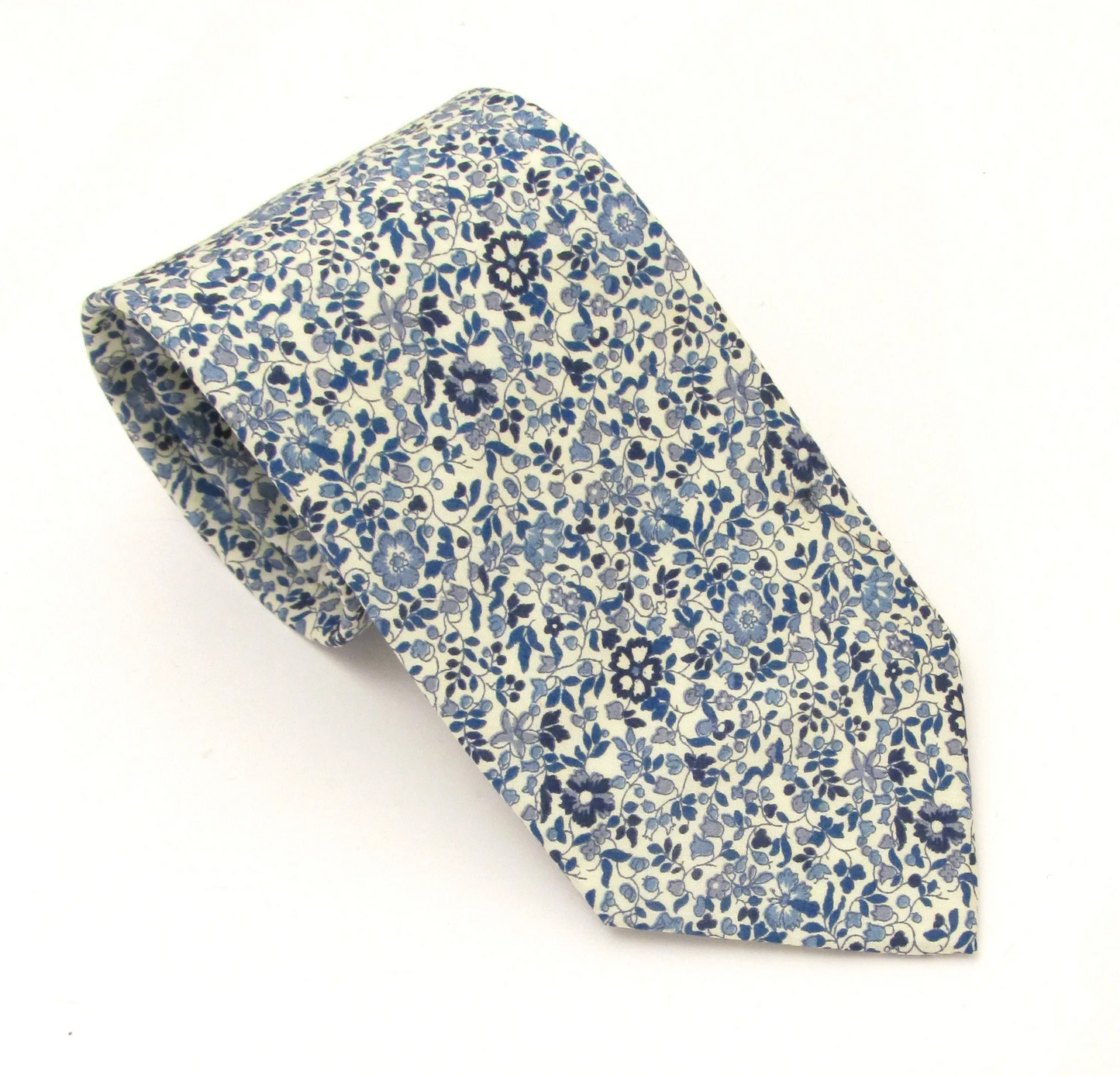 Van Buck - Tie Made from Liberty Fabric - Colour: Katie and Millie Blue