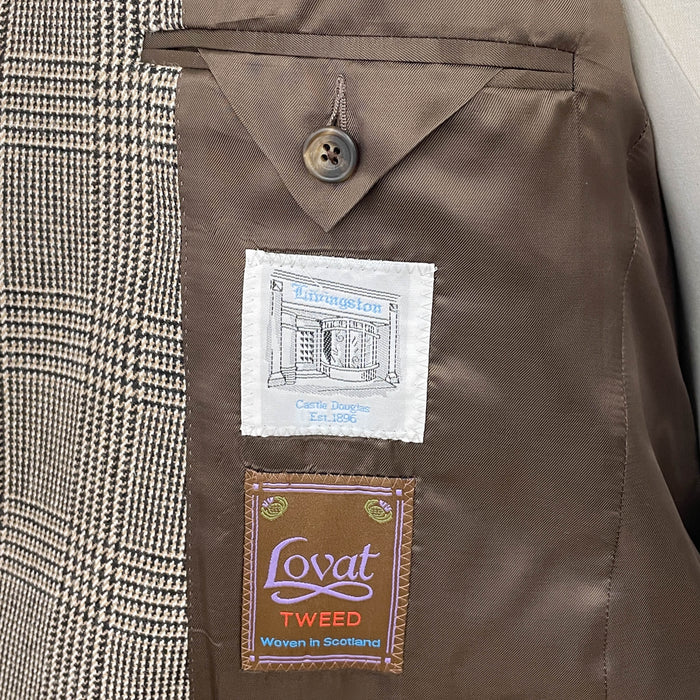 Exclusive Lovat Mill Tweed Glen Check Jacket