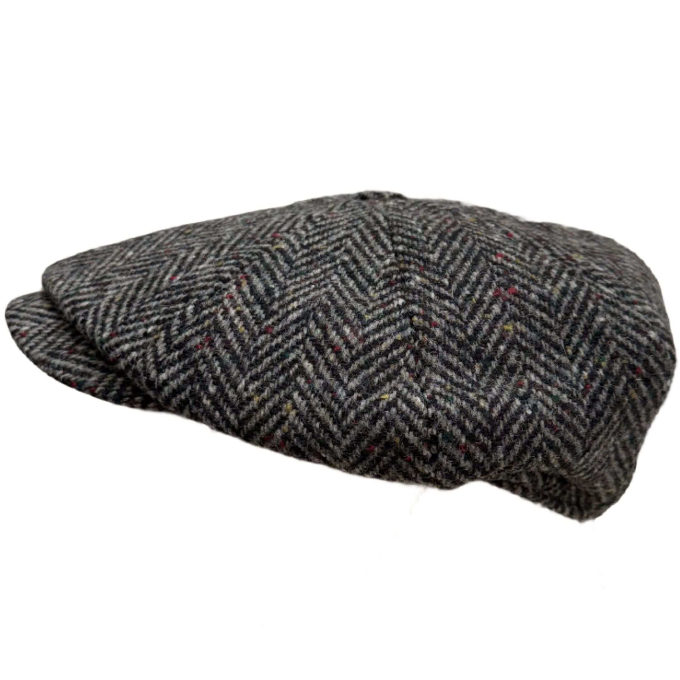 Magee - Donegal Baker Boy Tweed Flat Cap - Accessory size: Medium