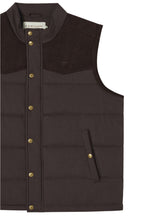 R M Williams - Carnarvon Vest - Colour: Chocolate