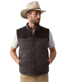 R M Williams - Carnarvon Vest - Colour: Chocolate